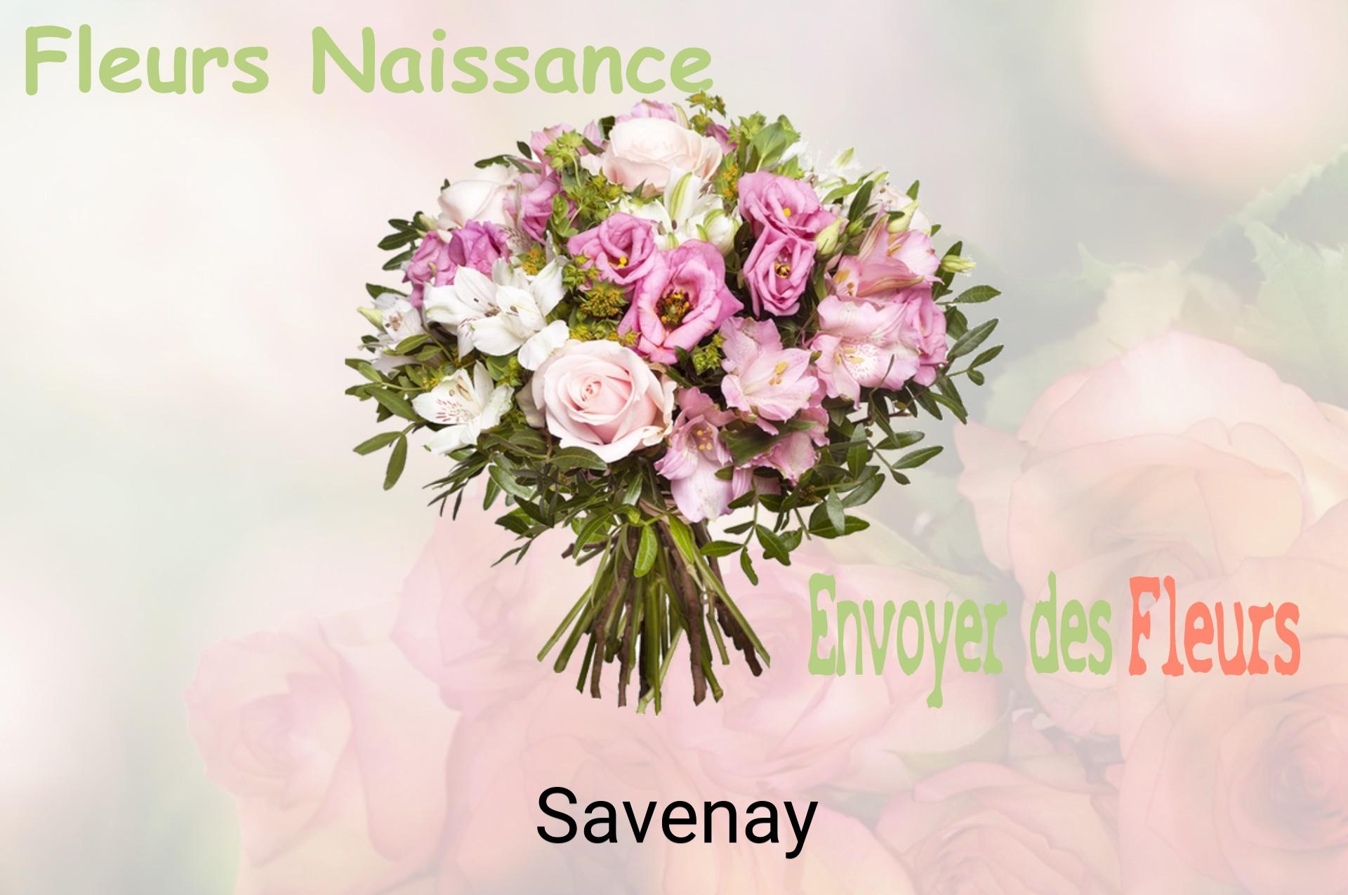 Bouquet de fleurs de naissance livré à Savenay