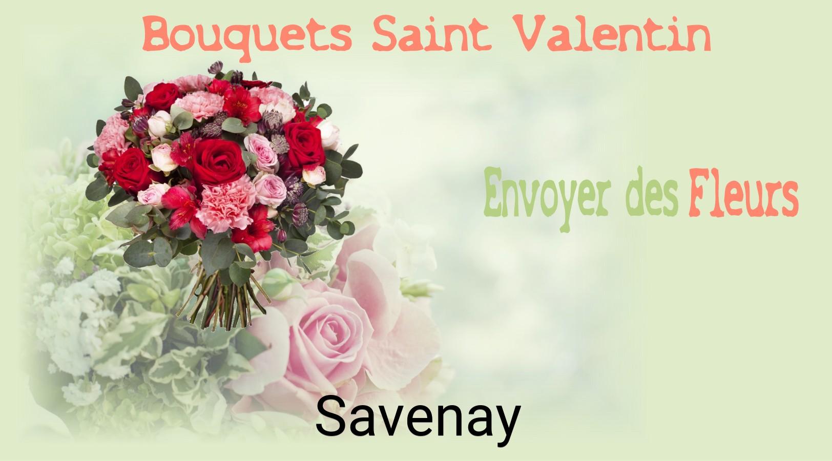 Roses de Saint-Valentin livrées à Savenay
